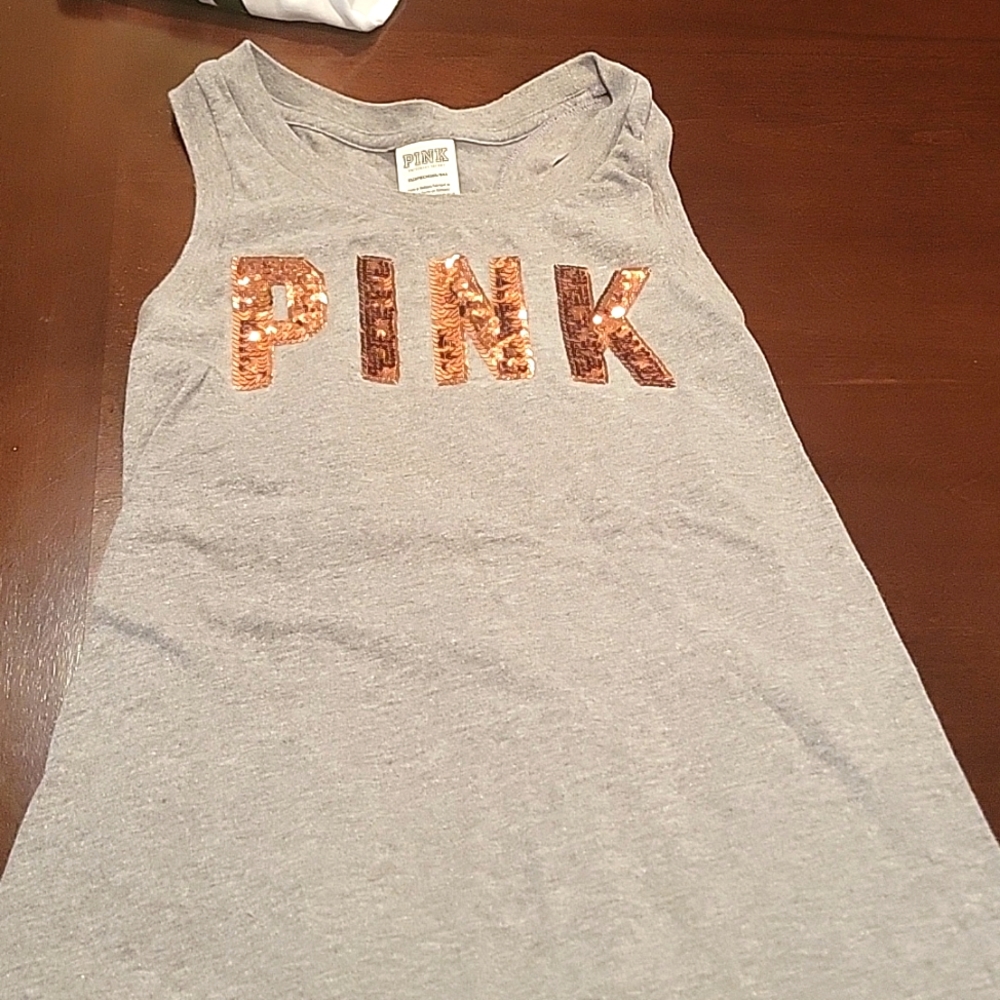 Pink xs tank top.